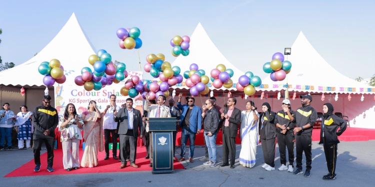 ISB Junior Wing Holds KG Sporting Gala ‘Colour Splash’