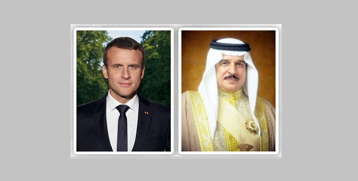 HM King receives message from President Macron on Bahrain National Day