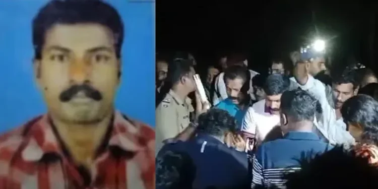 കോതമംഗലത്ത്-യുവാവിനെ-കാട്ടാന-ചവിട്ടിക്കൊന്നു;-പ്രതിഷേധവുമായി-നാട്ടുകാര്;-കല്കടറെത്തി-ധനസഹായം-കൈമാറി;-മൃതദേഹം-ആശുപത്രിയിലേക്ക്-മാറ്റി