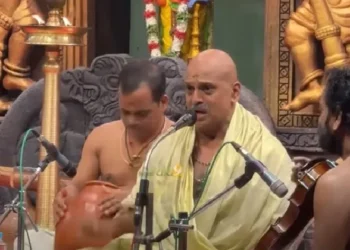 സ്വാതിതിരുനാളിന്റെ-‘പരിപാലയ-സരസീരുഹ-ലോചന’….പാടി-എഡിജിപി-ശ്രീജിത്ത്;-ഗുരുവായൂരിലെ-കച്ചേരിക്ക്-സമൂഹമാധ്യമത്തില്-വരവേല്പ്