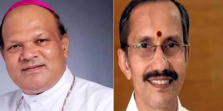 ബിഷപ്പ്-വര്‍ഗീസ്-ചക്കാലക്കലിനെ-സന്ദര്‍ശിച്ച-എം-ടി-രമേശ്,-പ്രധാനമന്ത്രിയുടെ-ക്രിസ്മസ്-സന്ദേശം-കൈമാറി