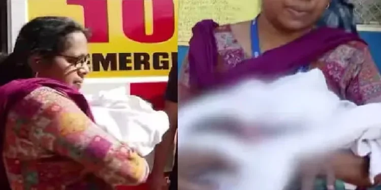 ആദിവാസി-യുവതി-ജീപ്പിൽ-പ്രസവിച്ചു-;-അമ്മയ്‌ക്കും-കുഞ്ഞിനും-തുണയായത്-നഴ്സും-മകളും