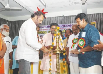 ആഗോള-വിശ്വകര്‍മ്മ-ഉച്ചകോടി-സുരേഷ്‌ഗോപി-ഉദ്ഘാടനം-ചെയ്തു