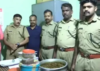 നിലമ്പൂരില്‍-കാട്ടിറച്ചിയുമായി-അച്ഛനും-മകനും-പിടിയില്‍