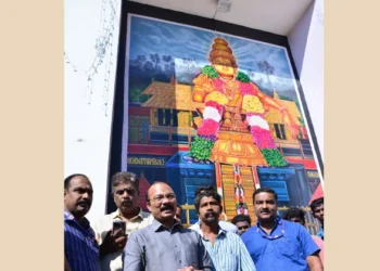 അന്നദാന-മണ്ഡപത്തിന്-അഴകായി-മനുവിന്റെ-അയ്യപ്പചിത്രങ്ങള്‍