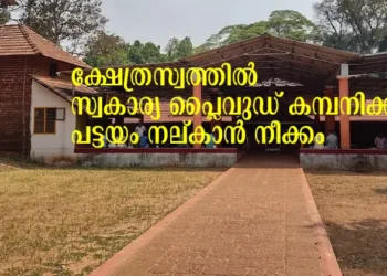 ക്ഷേത്രസ്വത്തില്‍-സ്വകാര്യ-പ്ലൈവുഡ്-കമ്പനിക്ക്-പട്ടയം-നല്കാന്‍-നീക്കം;-കളക്ടര്‍ക്ക്-പരാതി-നല്കി