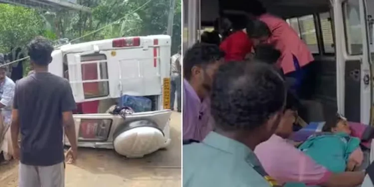 ടൂറിസ്റ്റ്-ട്രാവലര്‍-മറിഞ്ഞ്-അപകടം-:-ആറു-വയസുകാരി-മരിച്ചു-:-സ്ത്രീകളും-കുട്ടികളും-ഉള്‍പ്പെടെ-നിരവധി-പേര്‍ക്ക്-പരിക്ക്