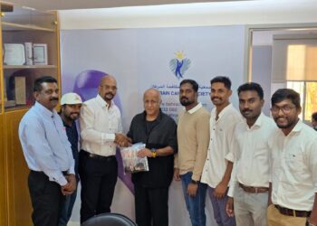 കൊല്ലം പ്രവാസി അസ്സോസിയേഷൻ  ബഹ്റൈൻ കാൻസർ സൊസൈറ്റിയ്ക്ക് കേശദാനം നടത്തി