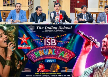 ഇന്ത്യൻ സ്കൂൾ വാർഷിക ഫെയറിന്  വൻ  ഒരുക്കങ്ങൾ;വിനീത് ശ്രീനിവാസനും,ട്വിങ്കിൾ ദിപൻകറും എത്തും