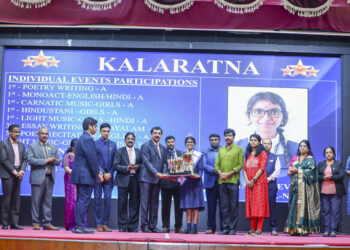 ഇന്ത്യൻ സ്കൂൾ യുവജനോത്സവത്തിൽ ആര്യഭട്ട ഹൗസിന് ഓവറോൾ ചാമ്പ്യൻഷിപ്പ്; കൃഷ്ണ രാജീവൻ നായർ കലാരത്ന