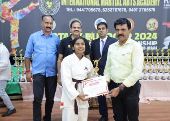 ദേശീയ കരാട്ടെ ചാംപ്യൻഷിപ് നടത്തി.