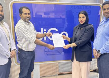 ഐ.വൈ.സി.സി ബഹ്‌റൈൻ, ഇൻഡിഗോ അധികൃധർക്ക് നിവേദനം നൽകി.