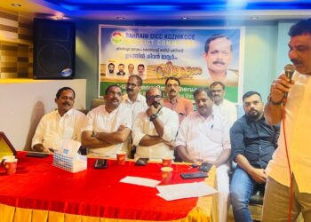 ഇടത്തിൽ ശിവൻ മാസ്റ്റർക്കും, കൈന്റ് ഭാരവാഹികൾക്കും സ്വീകരണം നൽകി