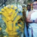 മുണ്ടുടുത്ത്-കുങ്കുമക്കുറി-തൊട്ട്-,-പാലക്കാട്-നാഗയക്ഷിക്കാവില്-തൊഴാനെത്തി-സെവാഗ്