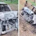കാറിൽ-കത്തിക്കരിഞ്ഞ-നിലയിൽ-മൃതദേഹം-കണ്ടെത്തി-:-കാർ-കിടന്നിരുന്നത്-വിജനമായ-സ്ഥലത്ത്-താഴ്ചയിൽ