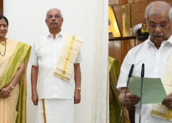 ആര്ലേകര്-തനി-മലയാളി-വേഷത്തില്,-കേരളത്തില്-മുന്പ്-മൂന്നുതവണ-:-ആദ്യ-പരിപാടി-‘ഭാരതീയ-ശാസ്ത്രവും-സംസ്കൃതവും’-സെമിനാര്