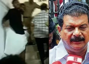 കാട്ടാന-ആക്രമണത്തിൽ-യുവാവ്-കൊല്ലപ്പെട്ട-സംഭവം-:-നിലമ്പൂർ-ഫോറസ്റ്റ്-ഓഫീസ്-അടിച്ചുതകർത്തു-:-പി-വി-അൻവർ-എംഎൽഎയുടെ-നേതൃത്വത്തിൽ-പ്രതിഷേധം