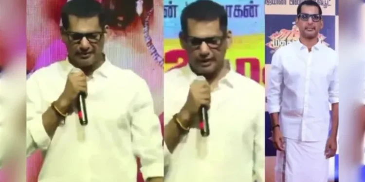 മൈക്ക്-പിടിക്കാൻ-കഴിയുന്നില്ല;-കൈ-വിറയ്ക്കുന്നു;-നാക്ക്-കുഴയുന്നു;-വിശാലിന്റെ-ആരോഗ്യാവസ്ഥ-വളരെ-മോശാവസ്ഥയിൽ-?