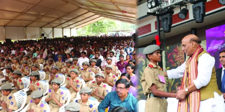 വിദ്യാഭ്യാസം-രാഷ്‌ട്ര-സുരക്ഷയ്‌ക്ക്-അടിസ്ഥാനമാക്കി-മാറ്റണം;-വിദ്യാധിരാജ-വിദ്യാപീഠം-സൈനിക്-സ്‌കൂൾ-രാജ്യത്തിന്-സമർപ്പിച്ച്-പ്രതിരോധമന്ത്രി-രാജ്‌നാഥ്-സിങ്