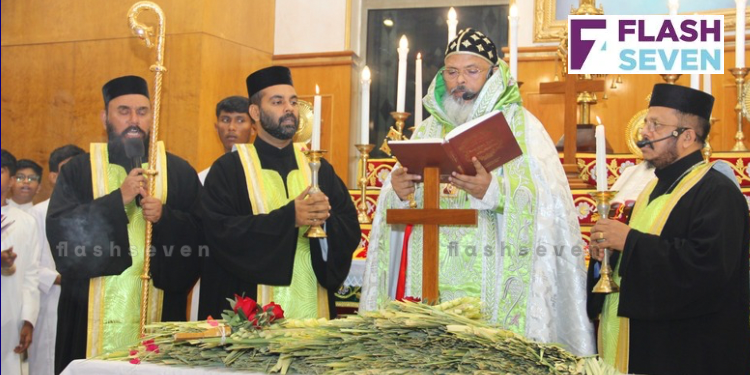 സെന്റ് മേരീസ് കത്തിഡ്രലിൽ ഓശാന പെരുന്നാൾ ആചരിച്ചു