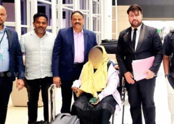 പ്രവാസി ലീഗൽ സെല്ലിന്റെ ഇടപെടലിലൂടെ ശ്രീലങ്കൻ സ്വദേശിനിയും മകനും നാടണഞ്ഞു