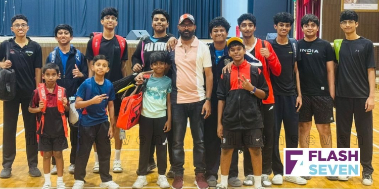 ഇന്ത്യൻ സ്കൂളിന്  അണ്ടർ-19 ബോയ്സ് ക്ലസ്റ്റർ ബാഡ്മിന്റൺ കിരീടം