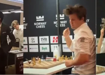 ലോക-ഒന്നാം-നമ്പര്‍-താരം-മാഗ്നസ്-കാള്‍സനെ-തോല്‍പിച്ച്-ഗുകേഷ്;-ലോക-ചെസ്-കിരീടം-വെറുതെ-നേടിയെടുത്തതല്ലെന്ന്-കാള്‍സന്-മനസ്സിലായിക്കാണണം