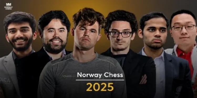 ആരും-വമ്പരല്ല,-ലോകചെസ്സിലെ-ഒന്നും-രണ്ടും-മൂന്നും-നാലും-അഞ്ചും-ആറും-റാങ്കുകാര്‍-അന്യോന്യം-തോല്‍പിക്കുന്നു;-കൗതുകമായി-നോര്‍വെ-ചെസ്