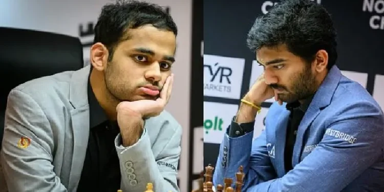നോര്വ്വെ-ചെസ്സില്-അട്ടിമറികളുടെ-പൂരം:-ഗുകേഷിനെ-തോല്പിച്ച്-അര്ജുന്-എരിഗെയ്സി;-മാഗ്നസ്-കാള്സനെ-അട്ടിമറിച്ച്-ഹികാരു-നകാമുറ
