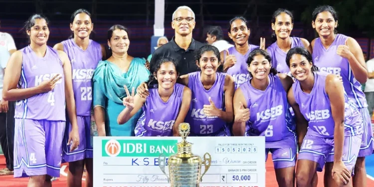 കെഎസ്ഇ.ബി-വനിതകള്-ജേതാക്കള്