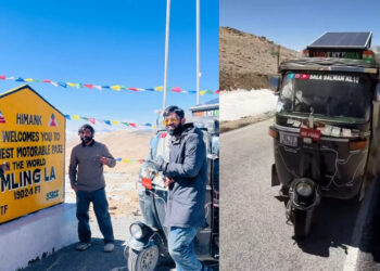 ‘സുഹൃത്തുക്കളേ,-ഞമ്മള്-വിജയിച്ചിരിക്കുന്നു-ഇതിനപ്പുറം-എന്തുവേണം’;-ലോകത്തിന്റെ-നെറുകയിലേക്ക്-ഓടിക്കയറി-മലപ്പുറത്ത്-നിന്നും-ഒരു-കെഎൽ.10-ഓട്ടോറിക്ഷ