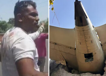 അഹമ്മദാബാദ്-വിമാനാപകടം;-യാത്രക്കാരന്‍-എമര്‍ജന്‍സി-എക്സിറ്റ്-വഴി-രക്ഷപ്പെട്ടു