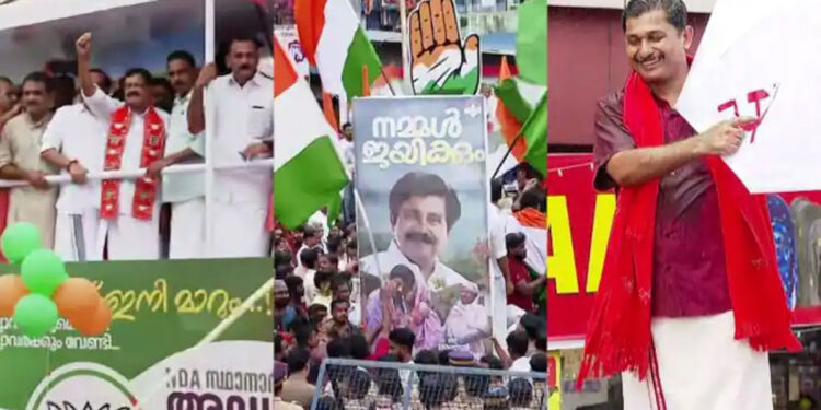 നിലമ്പൂരിൽ-കൊട്ടിക്കലാശം-കൊടിയിറങ്ങി,-അണികളെ-ഇളക്കി-മറിച്ച്-സ്ഥാനാർത്ഥികൾ,-നിലമ്പൂർ-മറ്റന്നാൾ-പോളിംഗ്-ബൂത്തിലേക്ക്