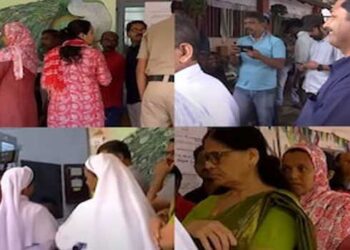 വോട്ടർമാരെ-സ്വാധീനിക്കാൻ-മണ്ഡലത്തിനു-പുറത്തുനിന്ന്-എൽഡിഎഫ്-ആൾക്കാരെ-ഇറക്കി?-ചുങ്കത്തറ,-കുറുമ്പലങ്ങോട്-ബൂത്തുകളിൽ-സംഘർഷം,-മൂന്ന്-എൽഡിഎഫ്-പ്രവർത്തകർ-പോലീസ്-കസ്റ്റഡിയിൽ