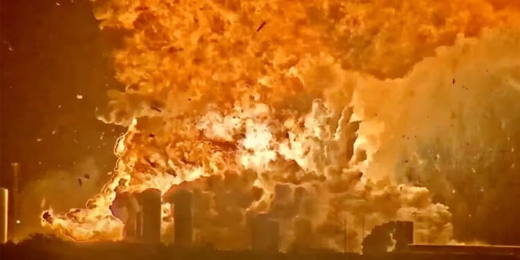 വീണ്ടും-തിരിച്ചടി:-സ്റ്റാര്‍ഷിപ്-റോക്കറ്റ്-പൊട്ടിത്തെറിച്ചു