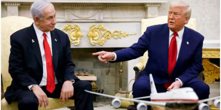 കുറച്ചൊക്കെ-പറ്റുമായിരിക്കും,-ഇസ്രയേലിന്-അതിനുള്ള-കഴിവില്ലെന്ന്-തുറന്ന്-പറഞ്ഞ്-ട്രംപ്;-‘ഞാൻ-സമാധാനദൂതൻ’