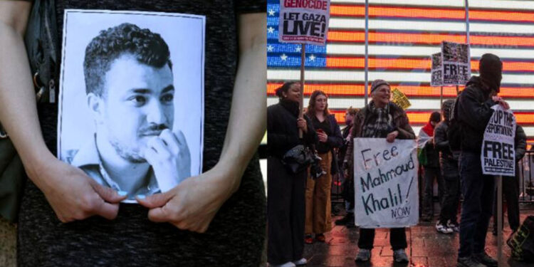 ഇസ്രയേല്‍-വിരുദ്ധ-നിലപാട്,-രാഷ്ട്രീയ-പ്രസംഗത്തിന്‍റെ-പേരിൽ-തടവ്;-മുഹമ്മദ്-ഖലീലിനെ-മോചിപ്പിക്കണമെന്ന്-യുഎസ്-കോടതി