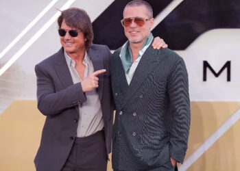 ബ്രാഡ്-പിറ്റിന്റെ-‘f1’-പ്രീമിയറിൽ-പങ്കെടുത്ത്-ടോം-ക്രൂസ്;-വൈറലായി-ചിത്രങ്ങൾ