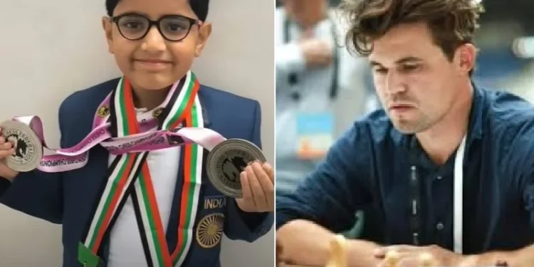 മാഗ്നസ്-കാള്‍സനെ-തളച്ച്-ദല്‍ഹിയിലെ-ഒമ്പത്-വയസ്സുകാരന്‍-;മാഗ്നസ്-കാള്‍സന്‍-സ്വരം-നന്നാവുമ്പോള്‍-പാട്ടുനിര്‍ത്തിക്കോളൂ-എന്ന്-സോഷ്യല്‍-മീഡിയ