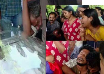 ബിന്ദുവിനെ-അവസാനമായി-ഒരുനോക്ക്-കാണാൻ-തടിച്ചുകൂടി-നാട്ടുകാർ,-നെഞ്ചുപൊട്ടിക്കരഞ്ഞ്-ഉറ്റവർ,-മൃതദേഹം-വീട്ടിലെത്തിച്ചു