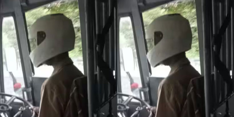 ‘കല്ലേറ്-വന്നാൽ-തല-സൂക്ഷിക്കണ്ടേ’;-അടൂരിൽ-ഹെൽമറ്റ്-ധരിച്ച്-വാഹനമോടിച്ച്-കെഎസ്ആർടിസി-ഡ്രൈവർ