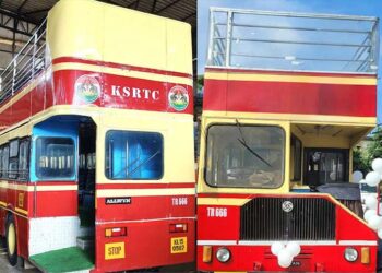 മുകളിലത്തെ-ഡക്കിൽ-ഒരാൾക്ക്-300-രൂപ;-താഴെ-150-രൂപ!!-മഴ-പെയ്താൽ-നനഞ്ഞു-കുളിക്കാം…!!-കൊച്ചിയുടെ-രാത്രി-സൗന്ദര്യം-ആസ്വദിക്കാൻ-കെഎസ്ആർടി.സിയുടെ-ഡബിൾ-ഡെക്കർ-സർവീസ്-ഇന്നുമുതൽ