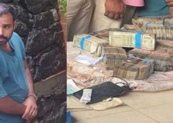 പന്തീരങ്കാവ്-ബാങ്ക്-കവർച്ച:-മുഖ്യപ്രതിയുടെ-വീടിനടുത്തുള്ള-പറമ്പ്-കുഴിച്ചപ്പോൾ-കിട്ടിയത്-നനഞ്ഞു-കുതിർന്നതും-കീറിയതുമായ-39-ലക്ഷം-രൂപ,-പണം-കണ്ടെത്തിയതു-ഒരുമാസവും-രണ്ടുദിവസവും-കഴിഞ്ഞ്