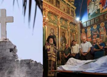 നെതന്യാഹുവിന്റെ-അബദ്ധങ്ങൾ-കൂടുന്നു,-ഗാസയിൽ-നൂറുകണക്കിന്-സാധാരണക്കാർക്ക്-അഭയം-നൽകിയിരുന്ന-ഹോളി-ഫാമിലി-കത്തോലിക്കാ-പളളി-തകർത്ത്-ഇസ്രയേൽ!!-അത്-അബദ്ധത്തിൽ-സംഭവിച്ചത്,-മാപ്പ്-നെതന്യാഹു,-ആക്രമണത്തിൽ-മൂന്നുമരണം