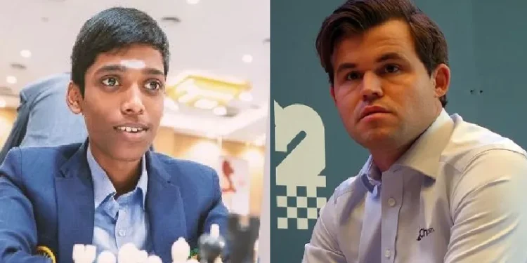 പ്രജ്ഞാനന്ദ-ലോക-ഒന്നാം-നമ്പര്-മാഗ്നസ്-കാള്സനെ-തോല്പിച്ചു;-ക്വാര്ട്ടറിലെത്താതെ-മാഗ്നസ്-കാള്സന്-പുറത്തായി;-ഇന്ത്യയുടെ-അര്ജുനും-ക്വാര്ട്ടറില്