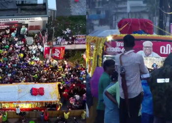 വിലാപയാത്ര-ആലപ്പുഴയിൽ,-വിഎസിനെ-കാത്ത്-പുന്നപ്ര-വയലാറിന്റെ-മണ്ണ്;-കനത്തമഴയിലും-ജനപ്രവാഹം