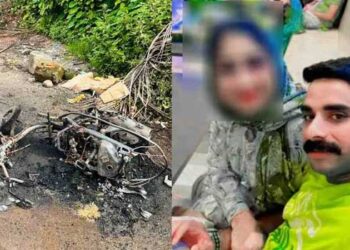 ‘കത്തി-എടുത്ത്-ശരീരത്തിൽ-വരയ്ക്കും,-ശ്വാസം-മുട്ടിക്കും,-ഞാൻ-പിടയുമ്പോൾ-വിടും,-പിന്നെ-ഇത്-ആവർത്തിച്ചുകൊണ്ടിരിക്കും’!!-ലഹരിക്കടിമയായ-ഭർത്താവ്-ഭാര്യയെ-അടിച്ചു-പരുക്കേൽപ്പിച്ചു.-കത്തി-ഉപയോഗിച്ച്-നെറ്റിയിലും-പോറലേൽപ്പിച്ചു,-കൊലപ്പെടുത്താൻ-പെട്രോളുമായെത്തിയപ്പോൾ-വാതിൽ-തുറന്നില്ല,-പിന്നാലെ-സ്കൂട്ടറിനു-തീയിട്ടു!!-യുവാവ്-അറസ്റ്റിൽ