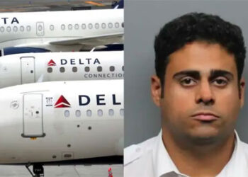 വിമാനം-ലാൻഡ്-ചെയ്തതിന്-പിന്നാലെ-നാടകീയ-സംഭവങ്ങൾ;-ഇന്ത്യൻ-വംശജനായ-പൈലറ്റിനെ-കോക്പിറ്റിൽ-കയറി-അറസ്റ്റ്-ചെയ്തു