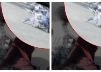 സീബ്രാലൈനിലൂടെ-റോഡ‍്-മുറിച്ചുകടന്ന-വിദ്യാർത്ഥിനികളെ-ഇടിച്ചു-തെറിപ്പിച്ച്-ബൈക്ക്;-സിസിടിവി-കേന്ദ്രീകരിച്ച്-അന്വേഷണം