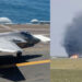 യുഎസ്-നാവിക-സേനയുടെ-f-35-ഫൈറ്റർ-ജെറ്റ്-തകർന്നുവീണു,-തീപിടിച്ച-ദൃശ്യങ്ങൾ-പുറത്ത്;-പൈലറ്റ്-രക്ഷപ്പെട്ടു